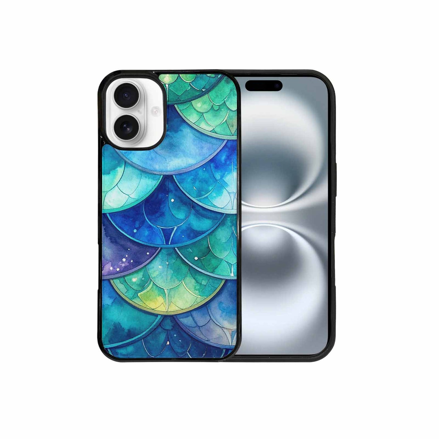 iPhone 16 Plus Case — Mermaid Scale, Custom Phone Case