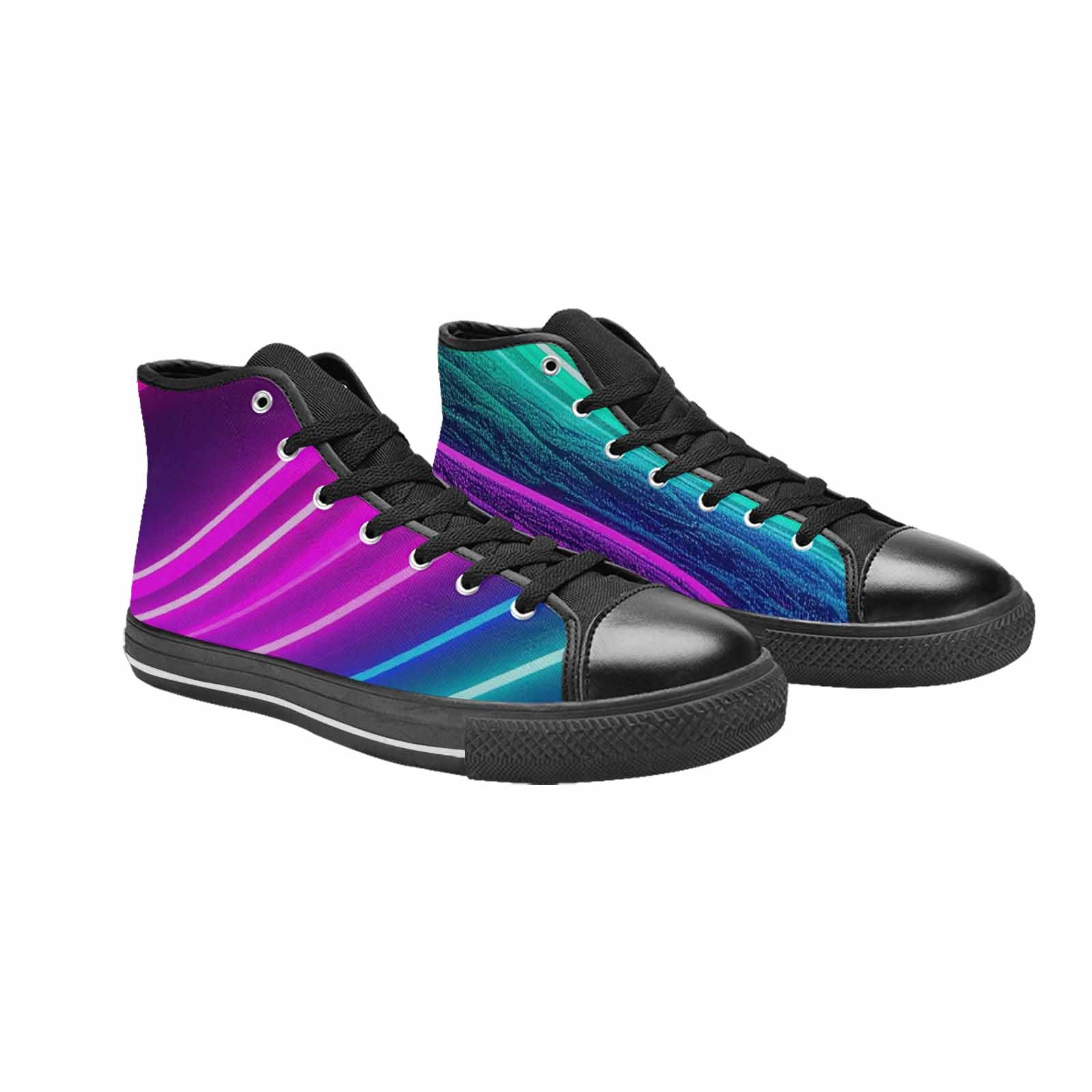 WOMEN'S 80S Neon Cartoon High Top Canvas Dreamcore Shoes