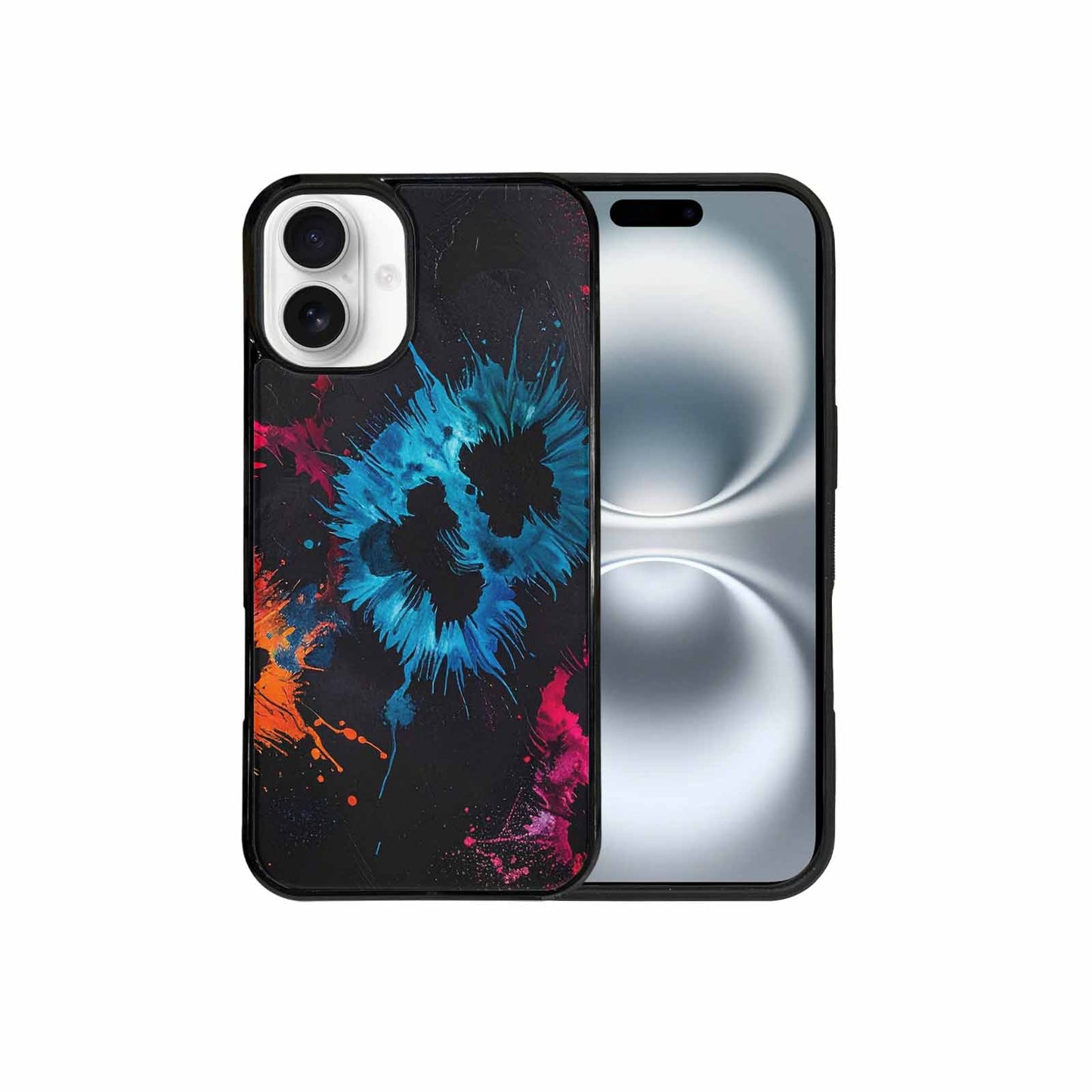 iPhone 16 Plus Case — Dark Animal Print, Personalized Phone Case