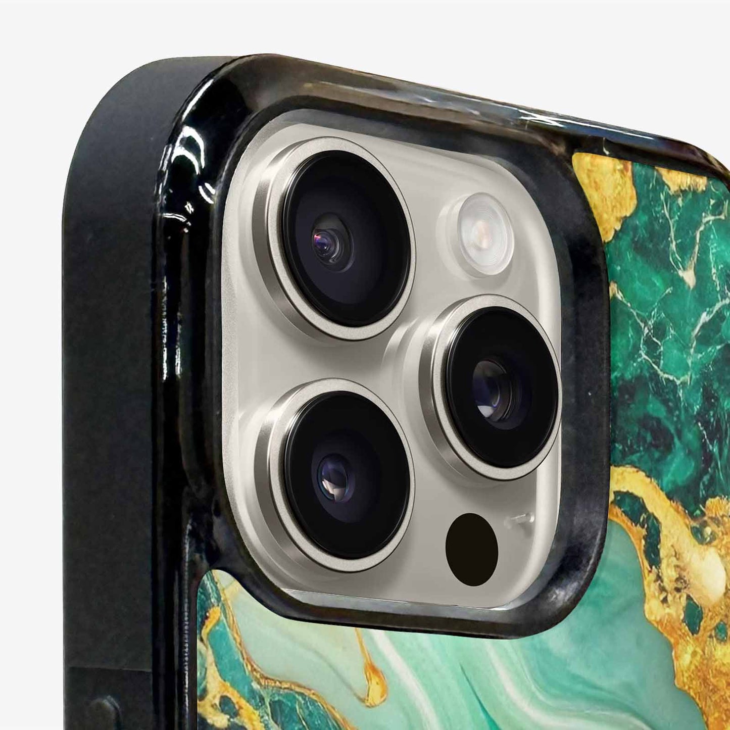 iPhone 15 Pro Max Case — Marble Gold, Custom Designed Case Cover