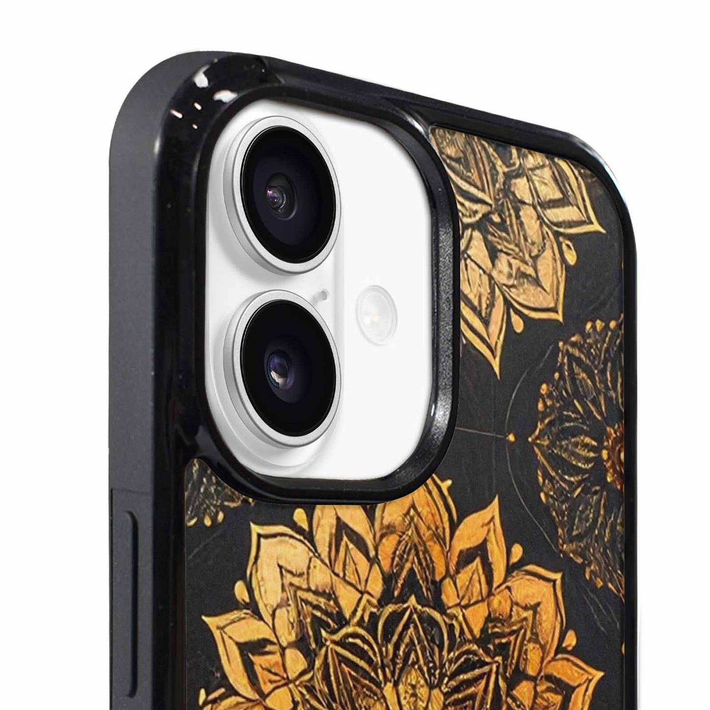 iPhone 17 Case — Small Mandala Pattern, Randomly Floral, Custom Made Phone Cover
