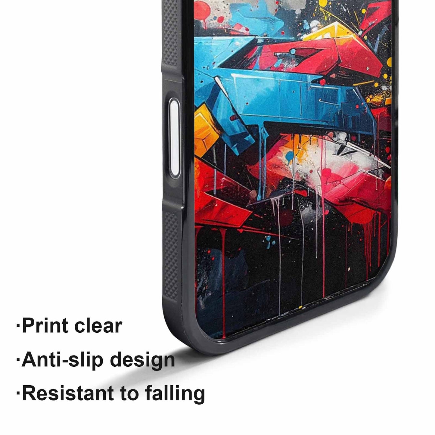 iPhone 17 Air Case — Seamless Repeating Pattern Of Overlapping Camo, Custom Designed Case Cover