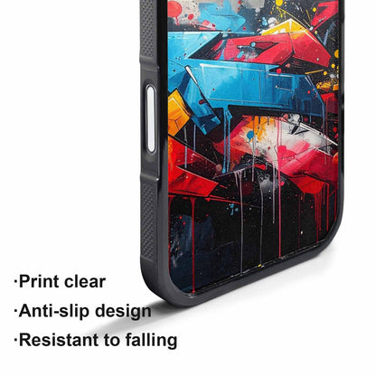 iPhone 17 Air Case — Seamless Repeating Pattern Of Overlapping Camo, Custom Designed Case Cover