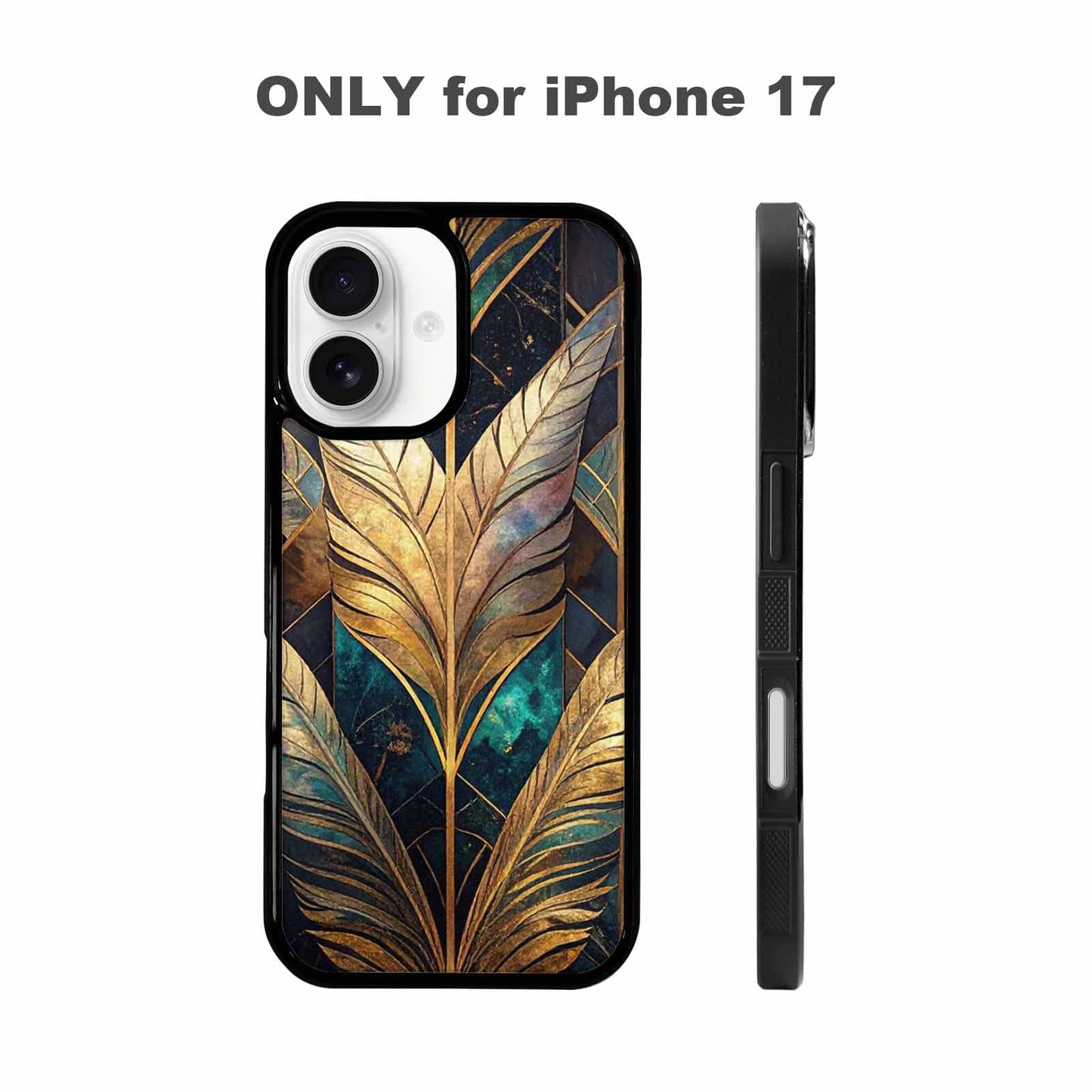 iPhone 17 Case — Iridescent Animal Print Animal Print, Custom Art Phone Cover