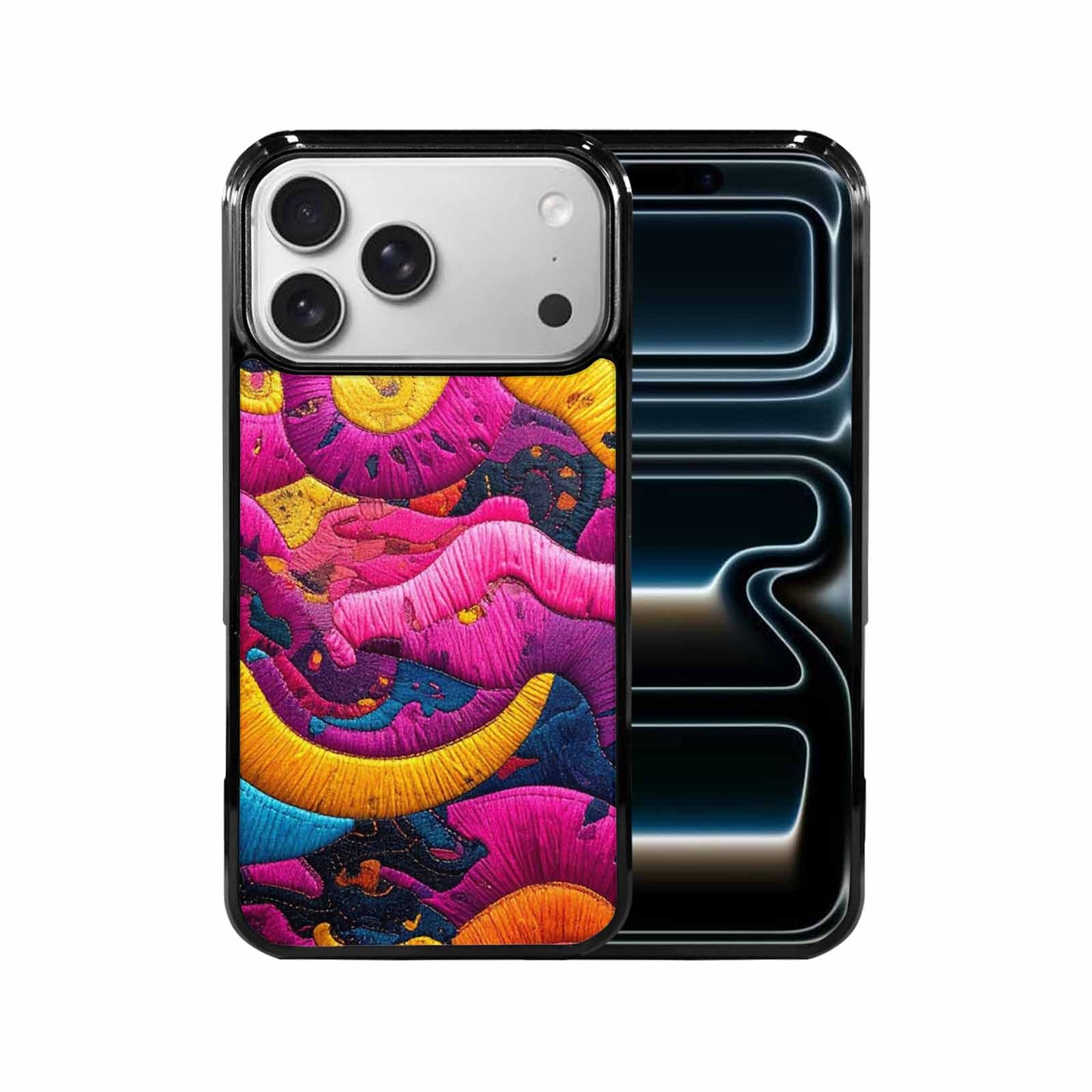 iPhone 17 Pro Max Case — Vivid Camo Pansexual Camo, Custom Art Phone Cover