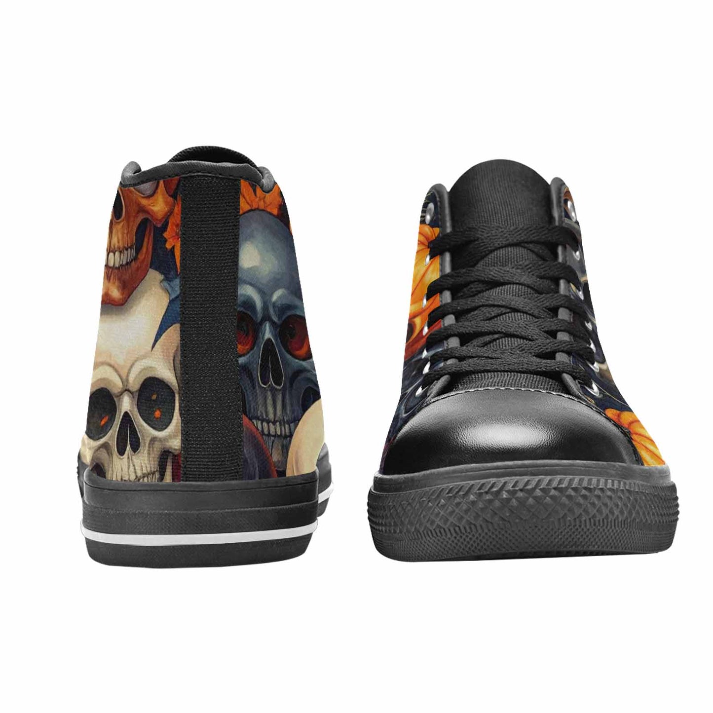 MEN'S Skulls - Halloween High Top Canvas Grunge Shoes