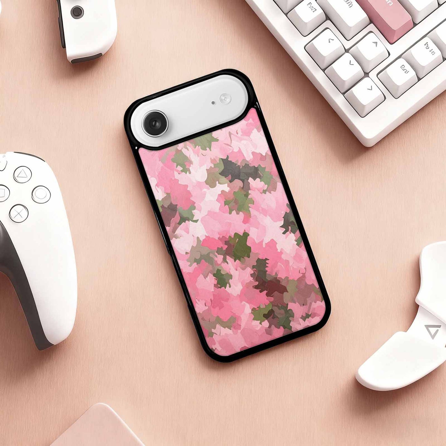 iPhone 17 Air Case — Small Military Camouflage Blotch Pattern Camo, Custom Designed Case Cover