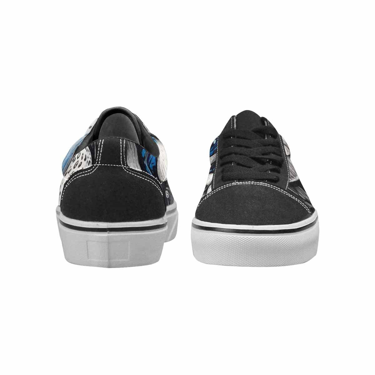 WOMEN'S Mushrooms (general) Lace-Up Canvas Grunge Custom Shoes