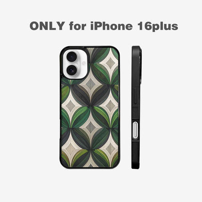 iPhone 16 Plus Case — Aromantic Flag Color Theme Small Rainbow, Unique Phone Case Design