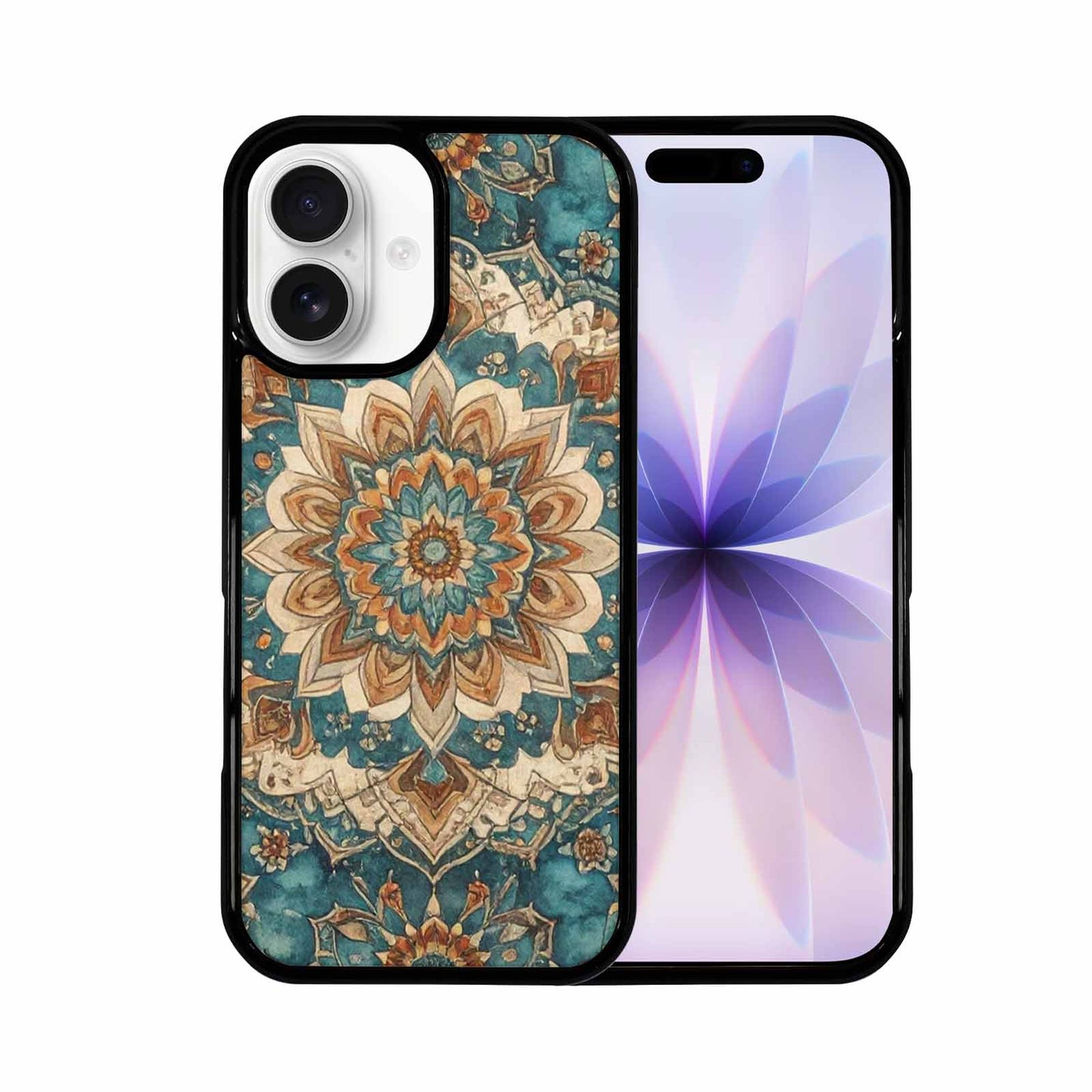 iPhone 17 Case — Small Mandala Pattern, Randomly Floral, Custom Art Phone Cover
