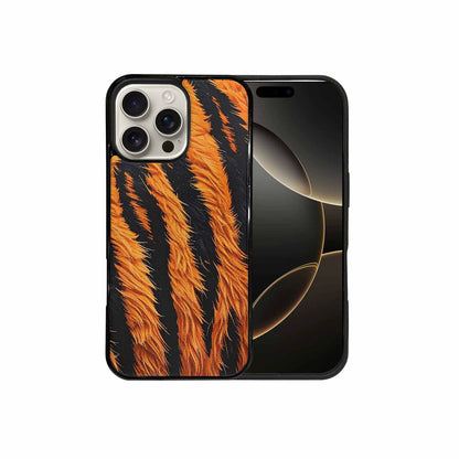 iPhone 16 Pro Max Case — Bold Tiger Stripe, Custom Made Phone Cover