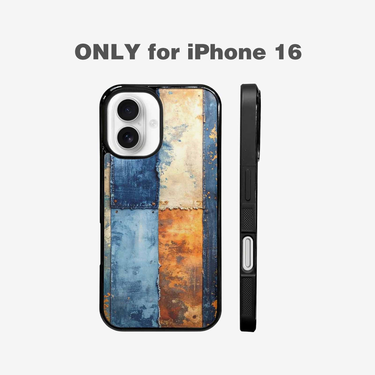 iPhone 16 Case — Curve The Ripping Demin Tectures For, Original Design Phone Case