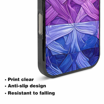 iPhone 16 Pro Case — Bisexual Flag Color Theme Small Rainbow, Custom Printed Phone Case