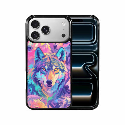 iPhone 17 Pro Max Case — Neon Zebra Print Animal Print, Custom Made Phone Cover