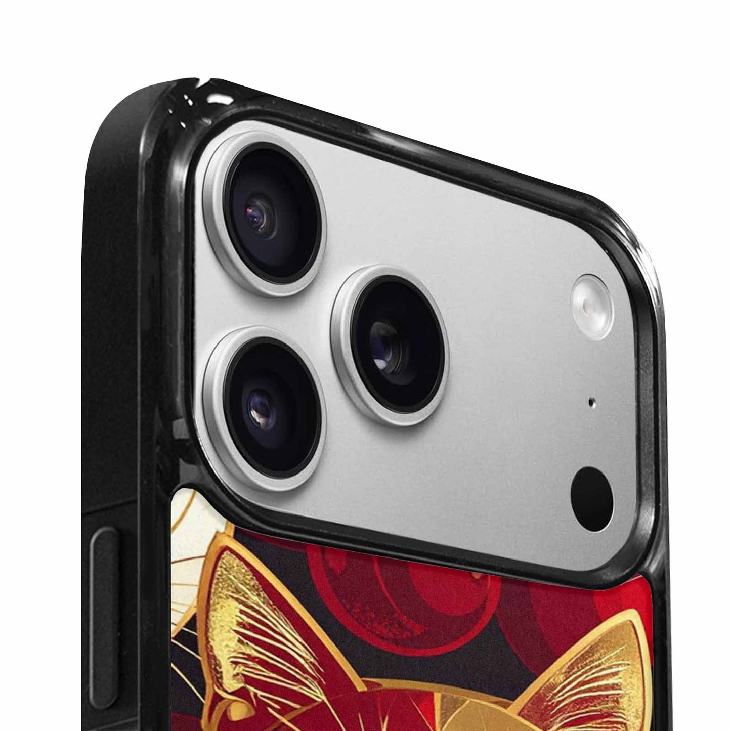 iPhone 17 Pro Max Case — Retro Cherry Cat Retro Vintage, Unique Phone Case Design