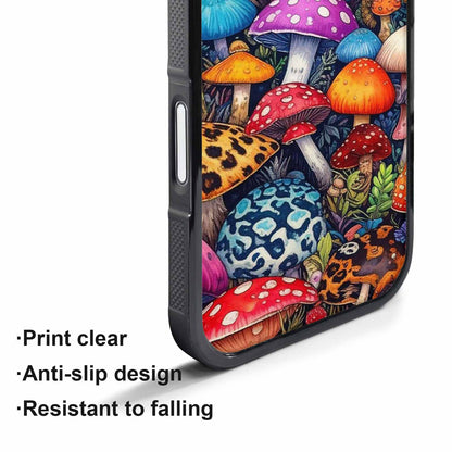 iPhone 17 Pro Case — Mushrooms Pattern Hundreds Of T0l Original, Personalized Phone Case