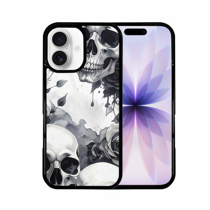 iPhone 17 Case — Skull Dark Art Gothic Print Gothic, Personalized Phone Case