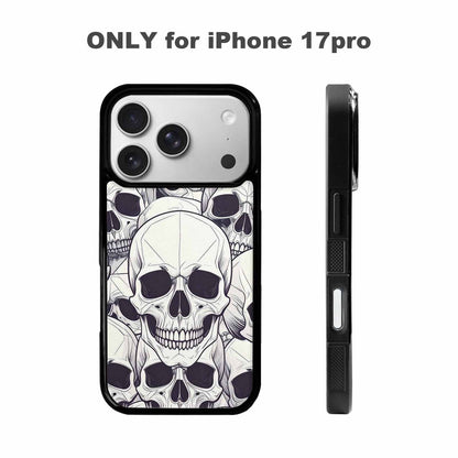 iPhone 17 Pro Case — Skull Dark Art Gothic Print Gothic, Original Design Phone Case