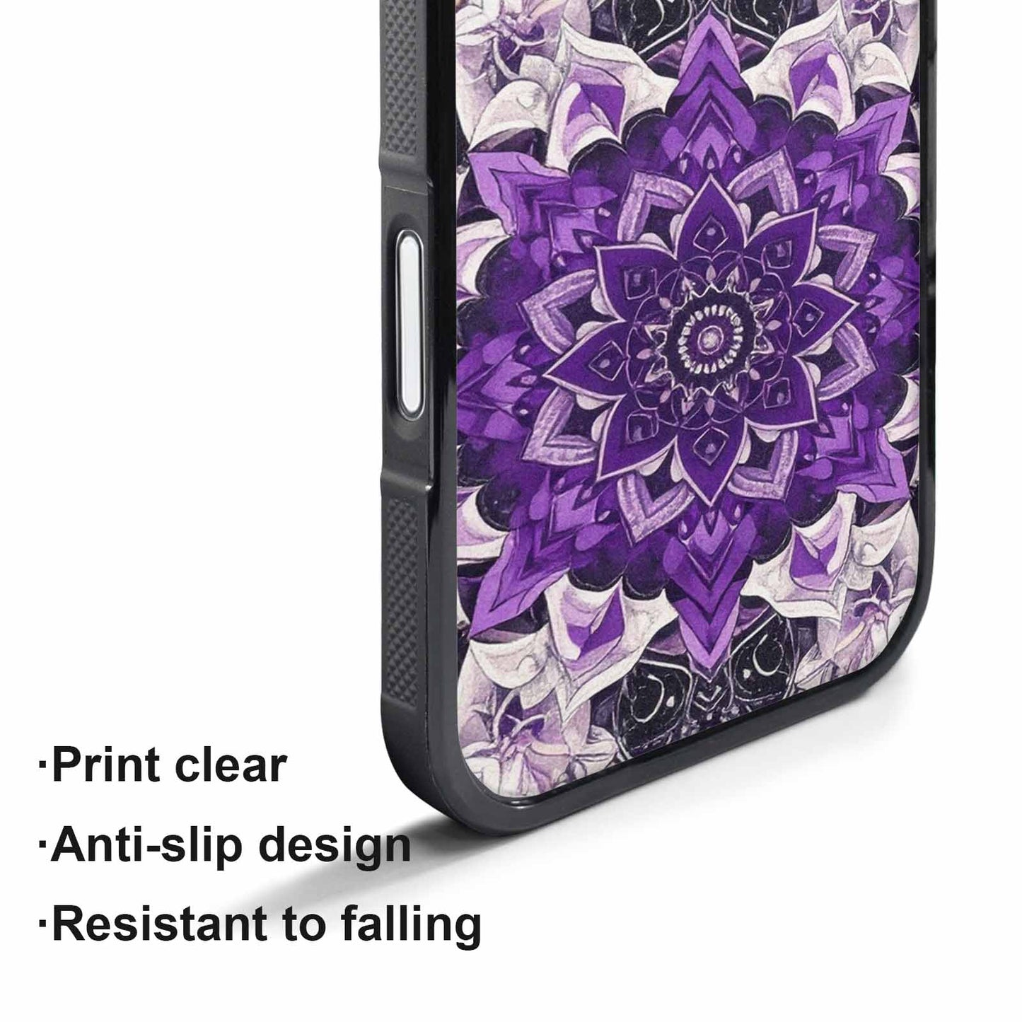 iPhone 17 Pro Max Case — Small Mandala Pattern, Randomly Floral, Custom Print Case Cover
