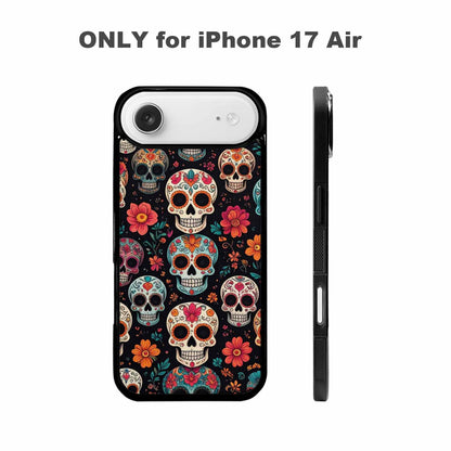 iPhone 17 Air Case — Dia De Los Muertos Sugar Gothic, Original Design Phone Case