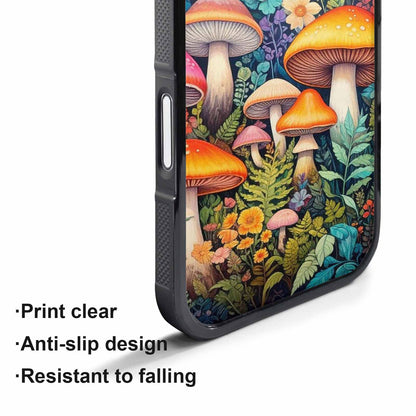 iPhone 17 Pro Case — Mushrooms Botanicalmushrooms P Eb7 Floral, Custom Designed Case Cover