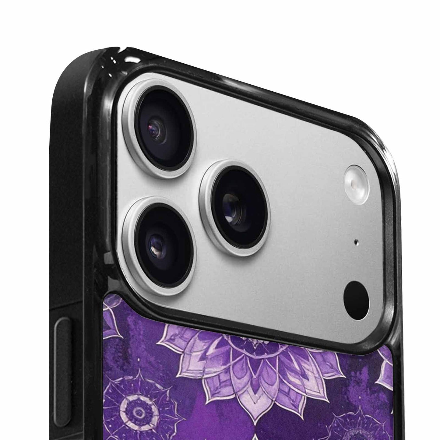 iPhone 17 Pro Max Case — Small Mandala Pattern, Randomly Floral, Customized Protective Case