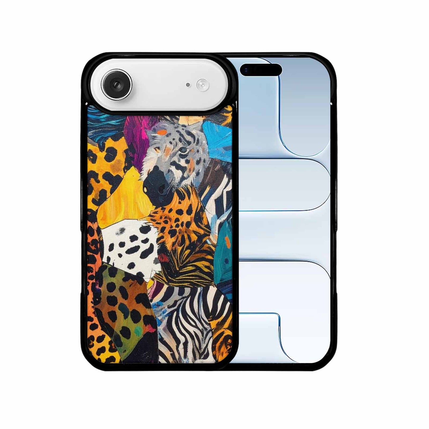 iPhone 17 Air Case — Full Color Vibrant Animal Print Animal, Custom Printed Phone Case