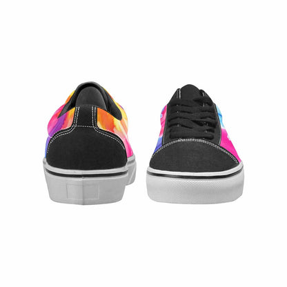 WOMEN'S Tie Dye Drip Canvas Lace-Up Dreamcore Sneakers