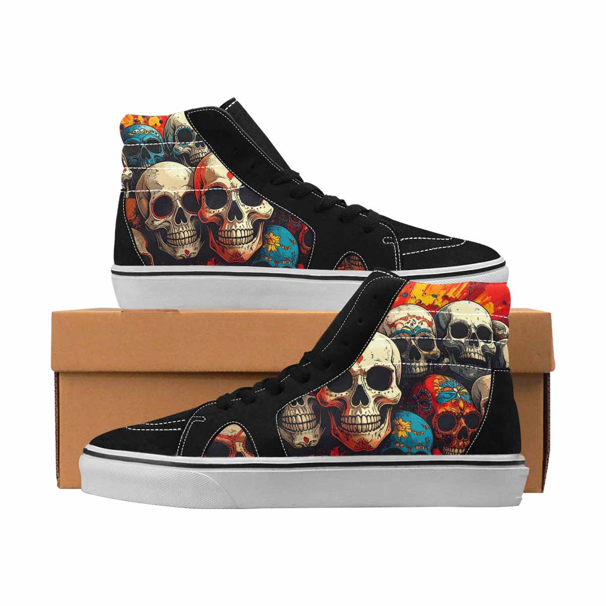 MEN'S Skull Dark Art Gothic Print 1226 Ferion