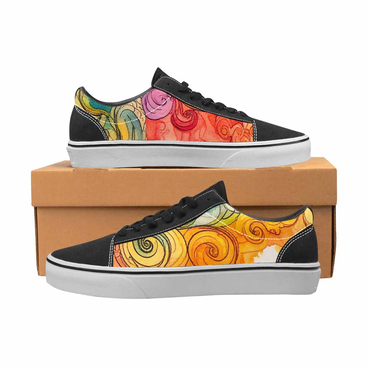 WOMEN'S Tie Lace-Up Canvas Grunge Shoes