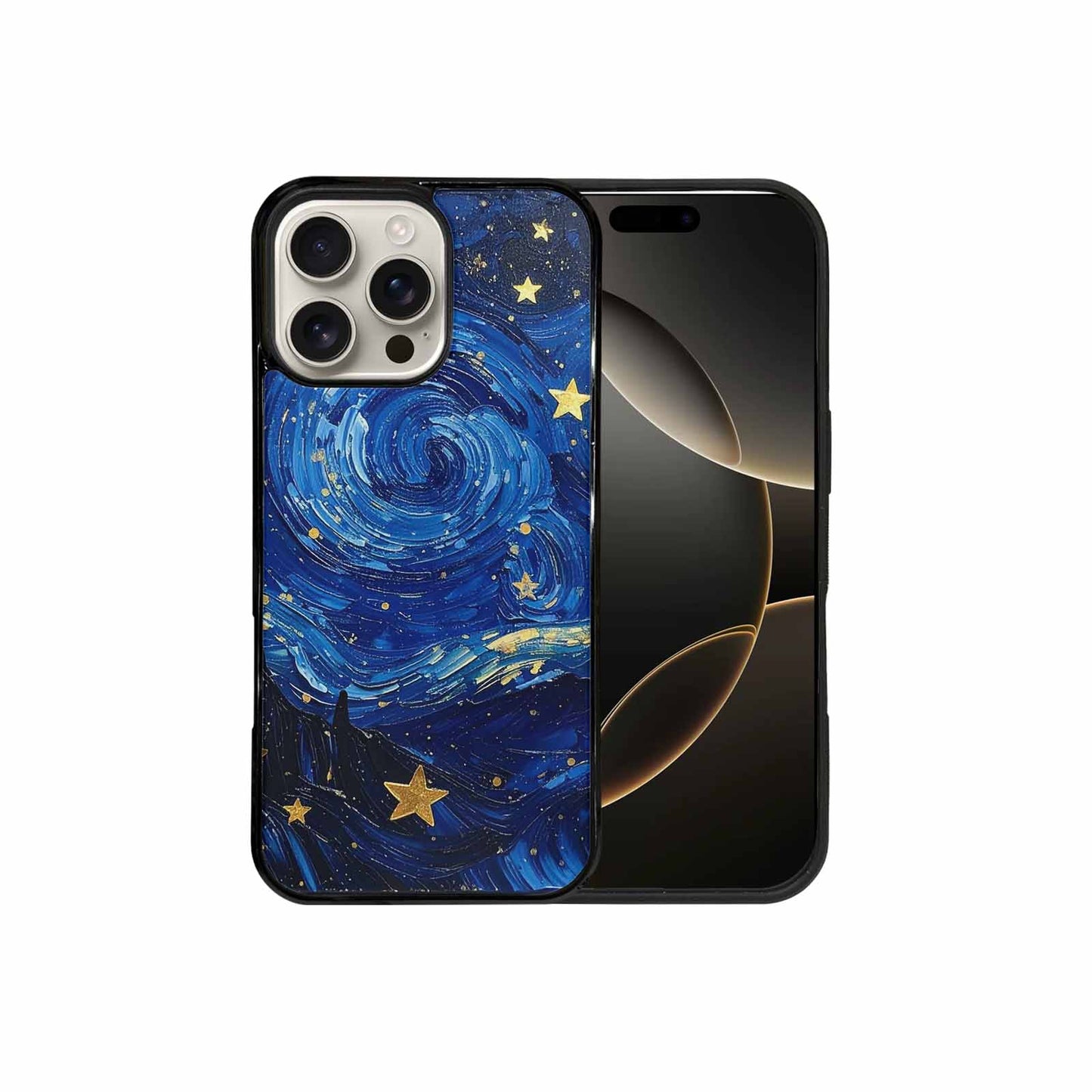 iPhone 16 Pro Max Case — Starry Night Galaxy Custom Personalized Phone, Personalized Phone Case