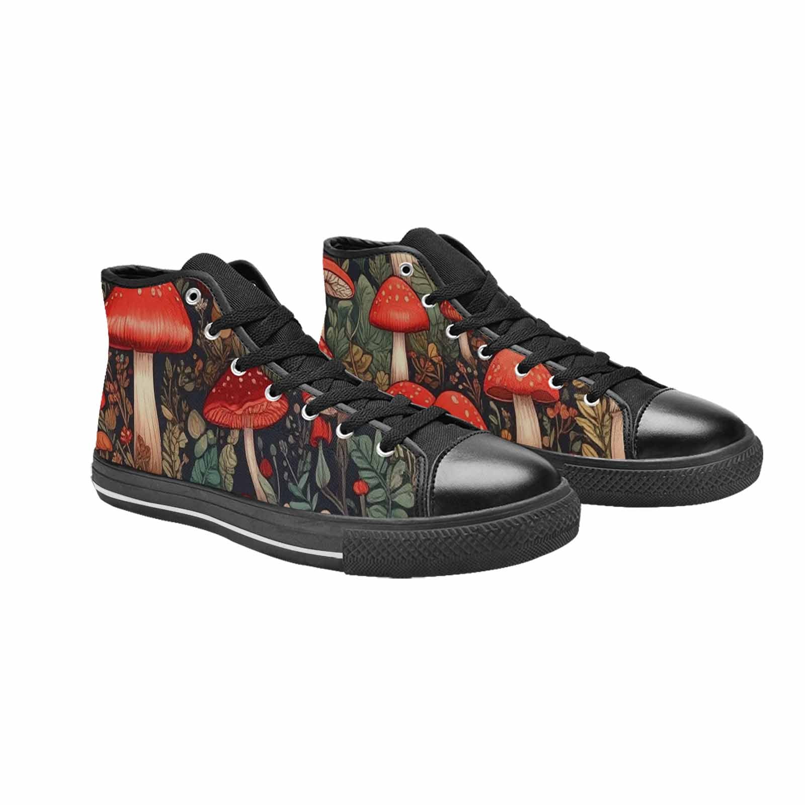WOMEN'S Mushroom High Top Canvas Y2K Custom Shoes