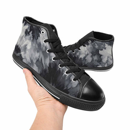 WOMEN'S Tie Dye - High Top Canvas Neon Fantasy Sneakers