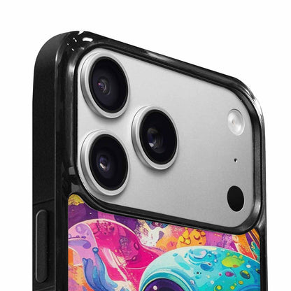 iPhone 17 Pro Case — Cartoon Alien Characters Alien Scifi, Custom Art Phone Cover