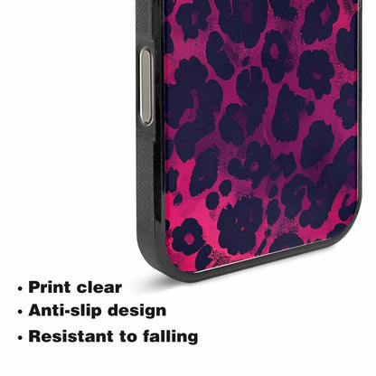 iPhone 15 Pro Max Case — Leopard Print Dark, Custom Designed Case Cover