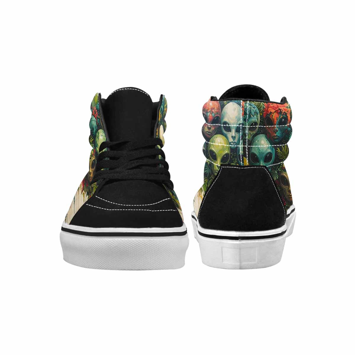 MEN'S Aliens High Top Canvas Aesthetic Shoes