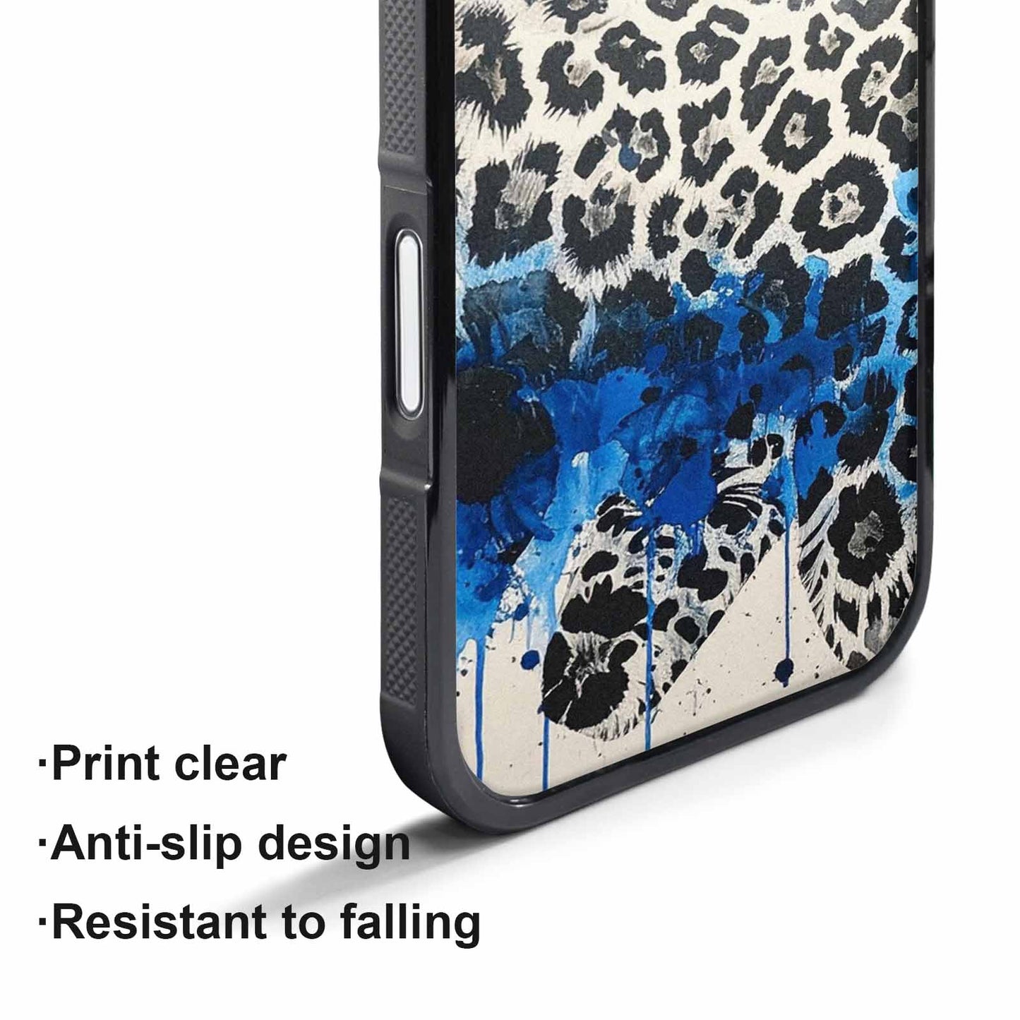 iPhone 17 Pro Max Case — Animal Print Black &amp; Animal Print, Custom Phone Case