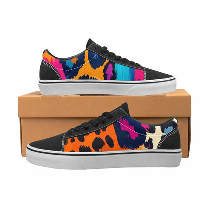 WOMEN'S Full Color Vibrant Animal Lace-Up Canvas Dreamcore Shoes