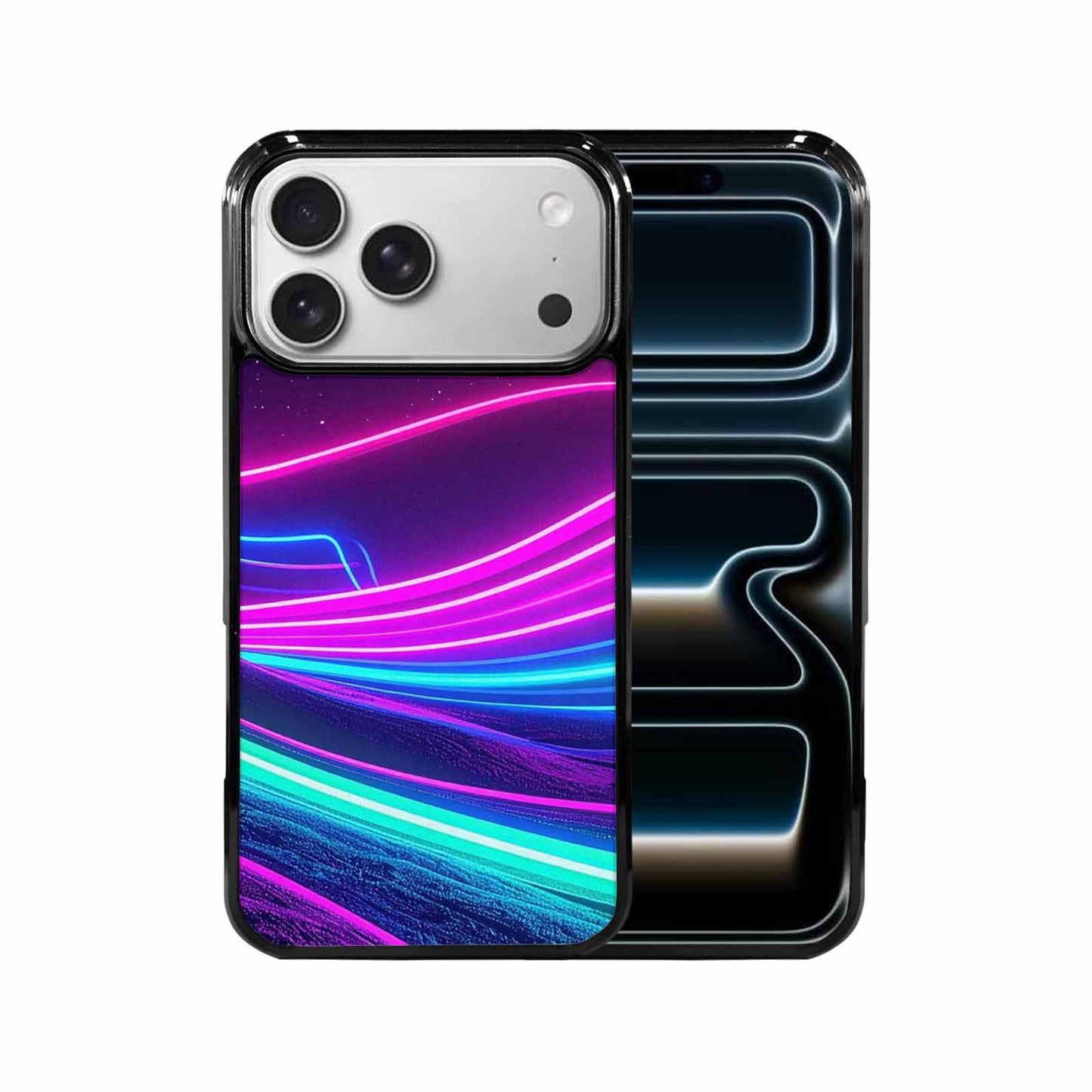 iPhone 17 Pro Max Case — Neon Cartoon Retro Vintage, Custom Designed Case Cover