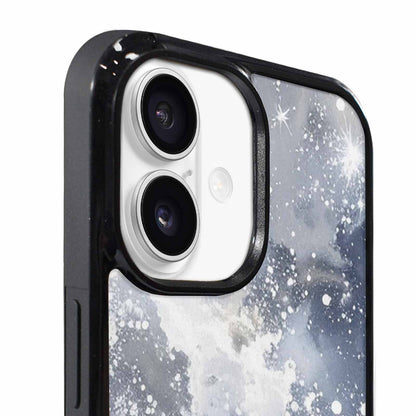 iPhone 17 Case — Galaxy Art Silver White Galaxy Space, Custom Print Case Cover
