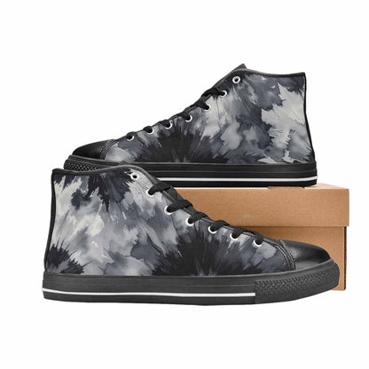 MEN'S Tie Dye - High Top Canvas Aesthetic Shoes
