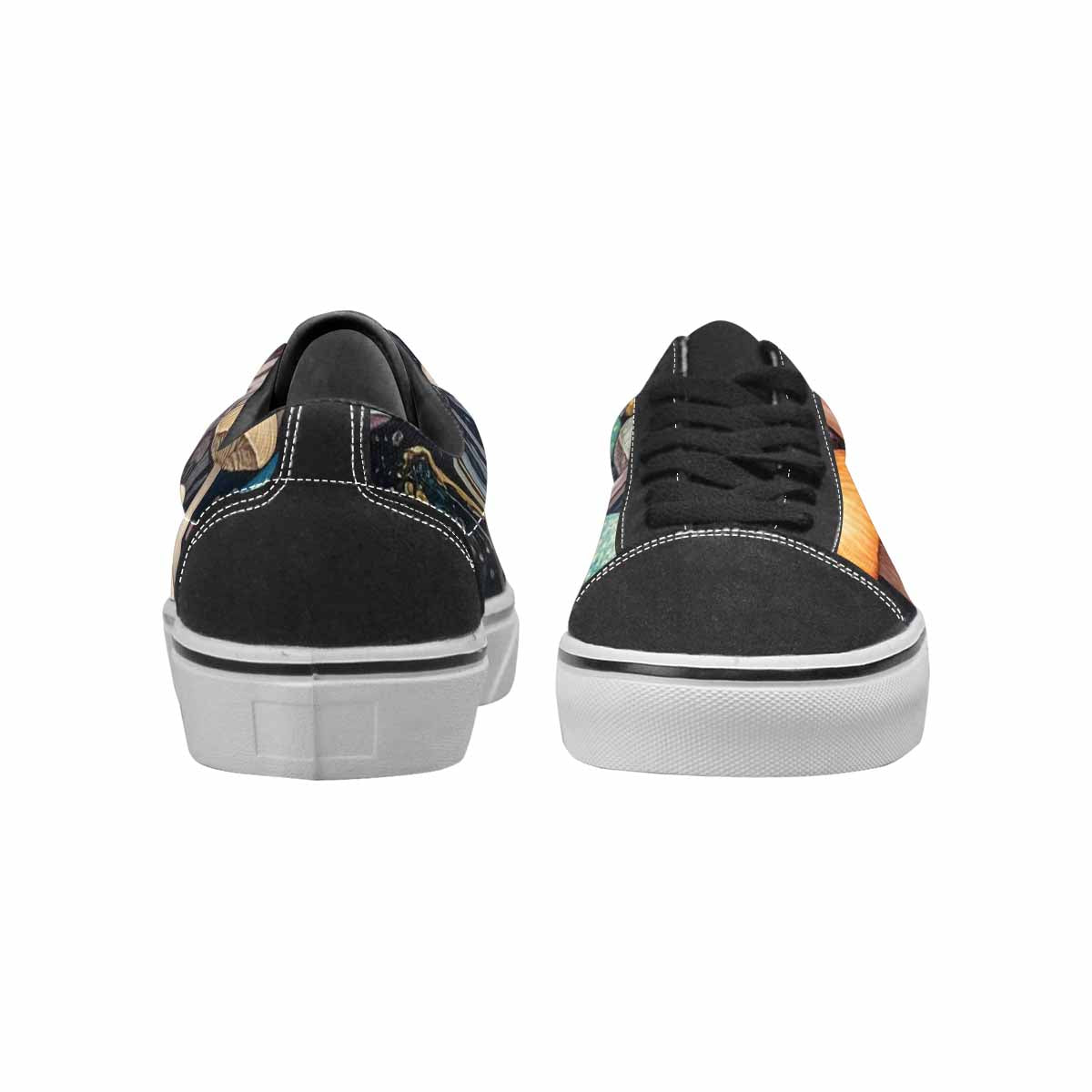 WOMEN'S Mushrooms Lace-Up Canvas Neon Fantasy Shoes