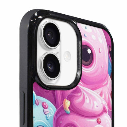 iPhone 17 Case — Melting Icecream Cone Monster Original Art, Custom Phone Case