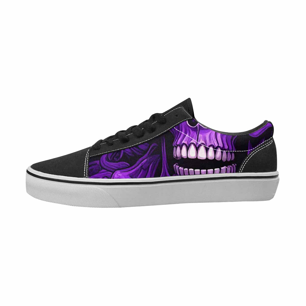 WOMEN'S Skulls Canvas Wearable Art Cottagecore Original Art Sneakers