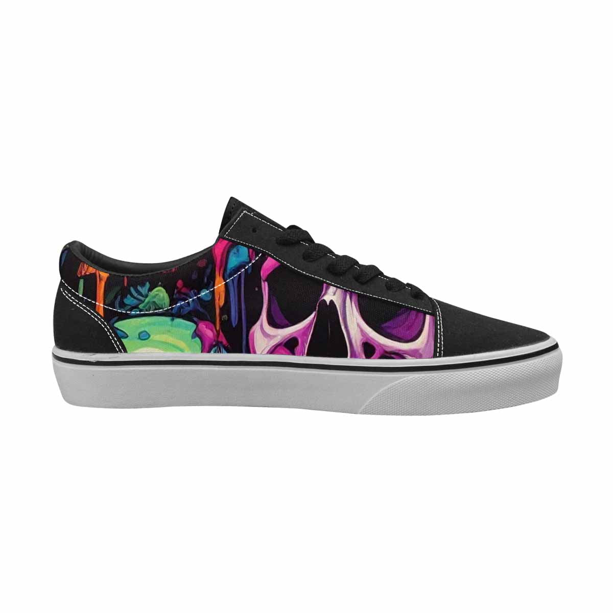 MEN'S Camo Canvas Wearable Art Wallpaper Art Customized Sneakers