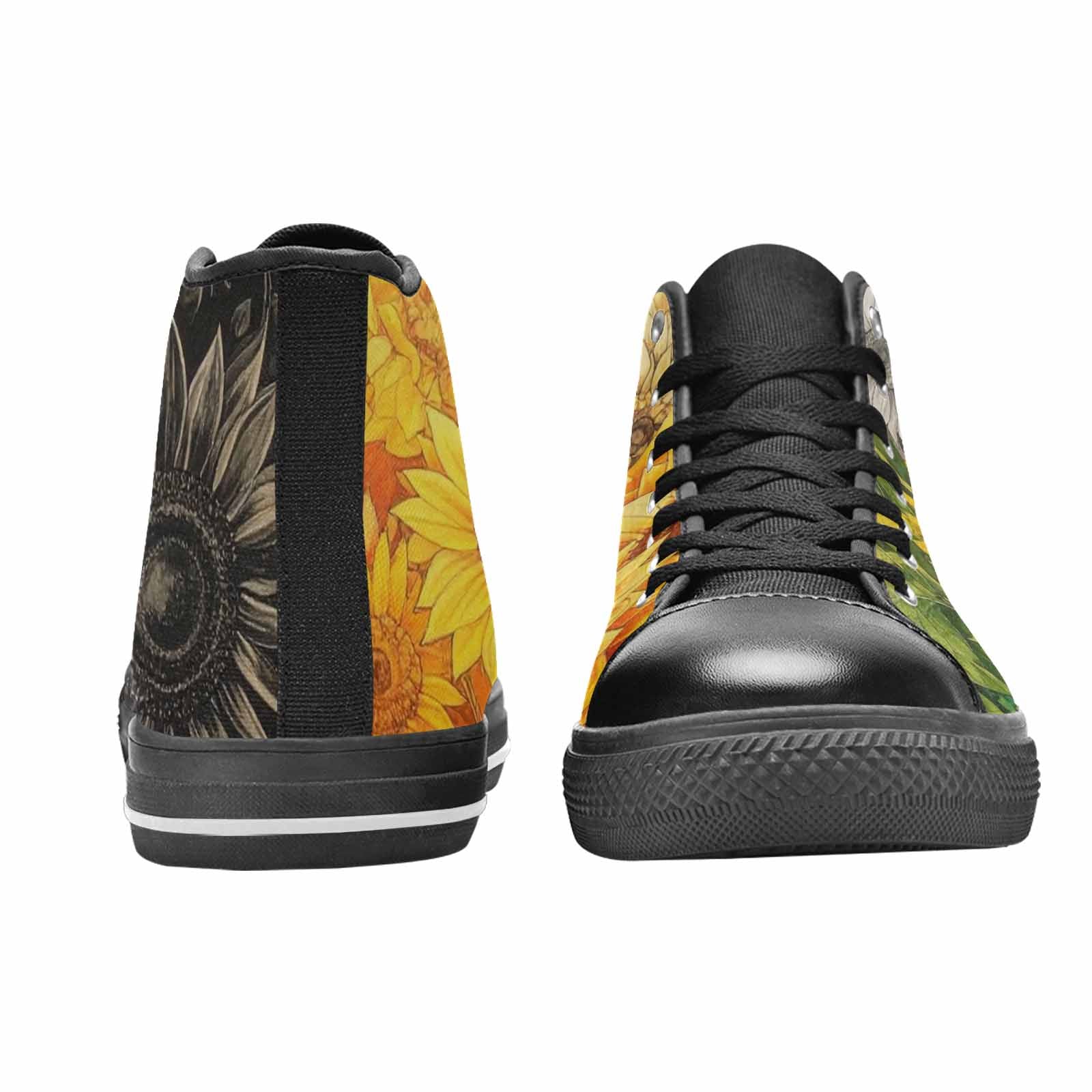 MEN'S Blend Melt Them High Top Canvas Neon Fantasy Shoes
