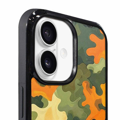 iPhone 17 Case — Small Military Camouflage Blotch Camo, Custom Made Phone Cover