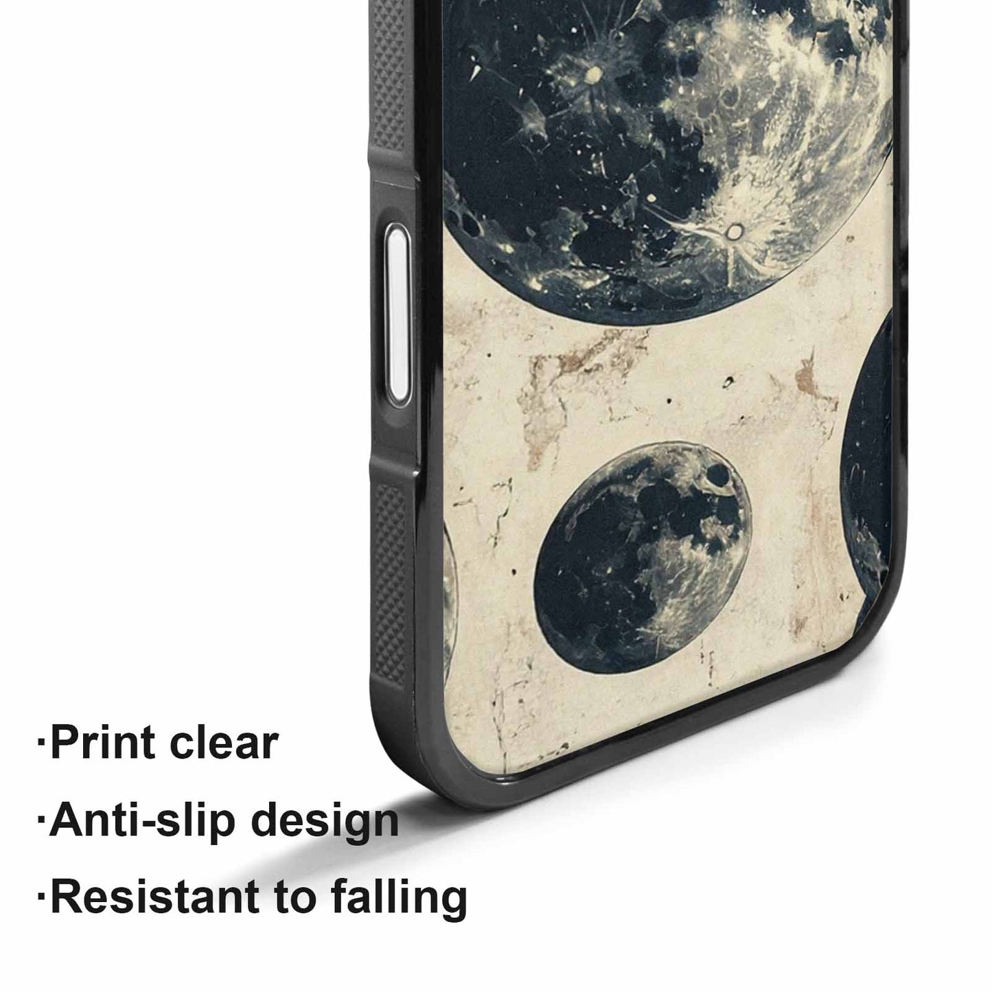 iPhone 17 Case — Bold Gothic Moon Gothic Skulls, Unique Phone Case Design