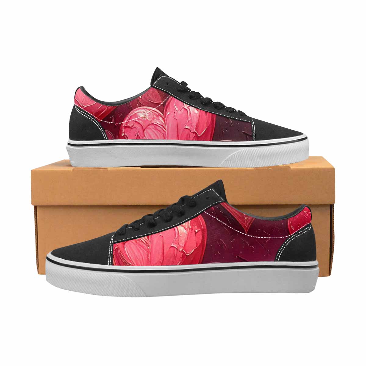 WOMEN'S No Words Or Canvas Lace-Up Dark Academia Shoes