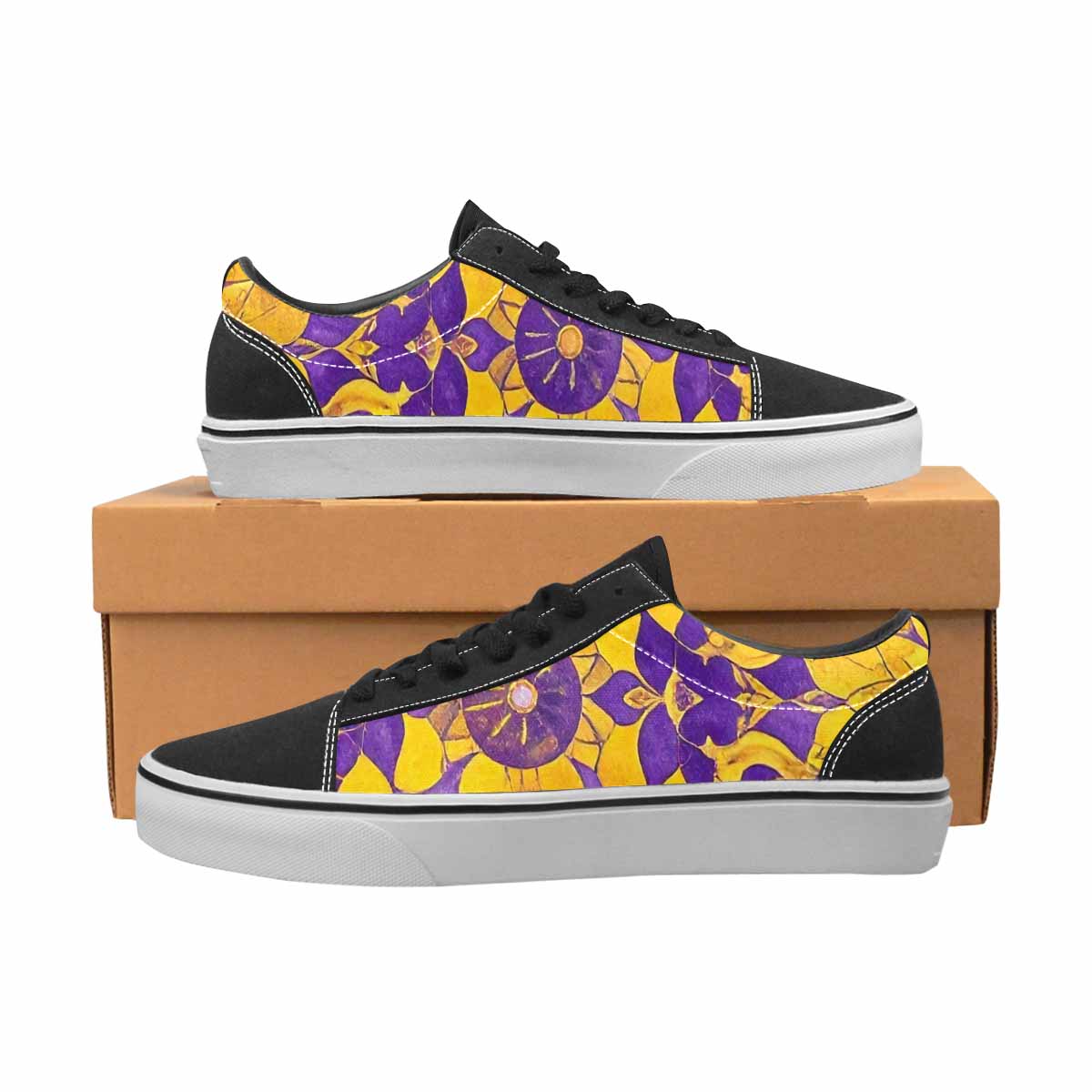WOMEN'S Intersex Flag Color Canvas Lace-Up Y2K Sneakers